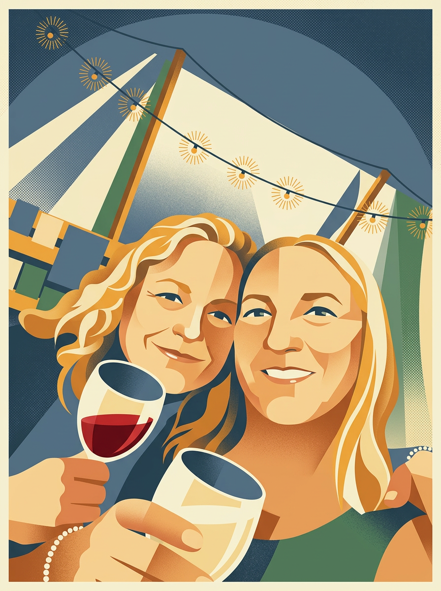 Cheers to us